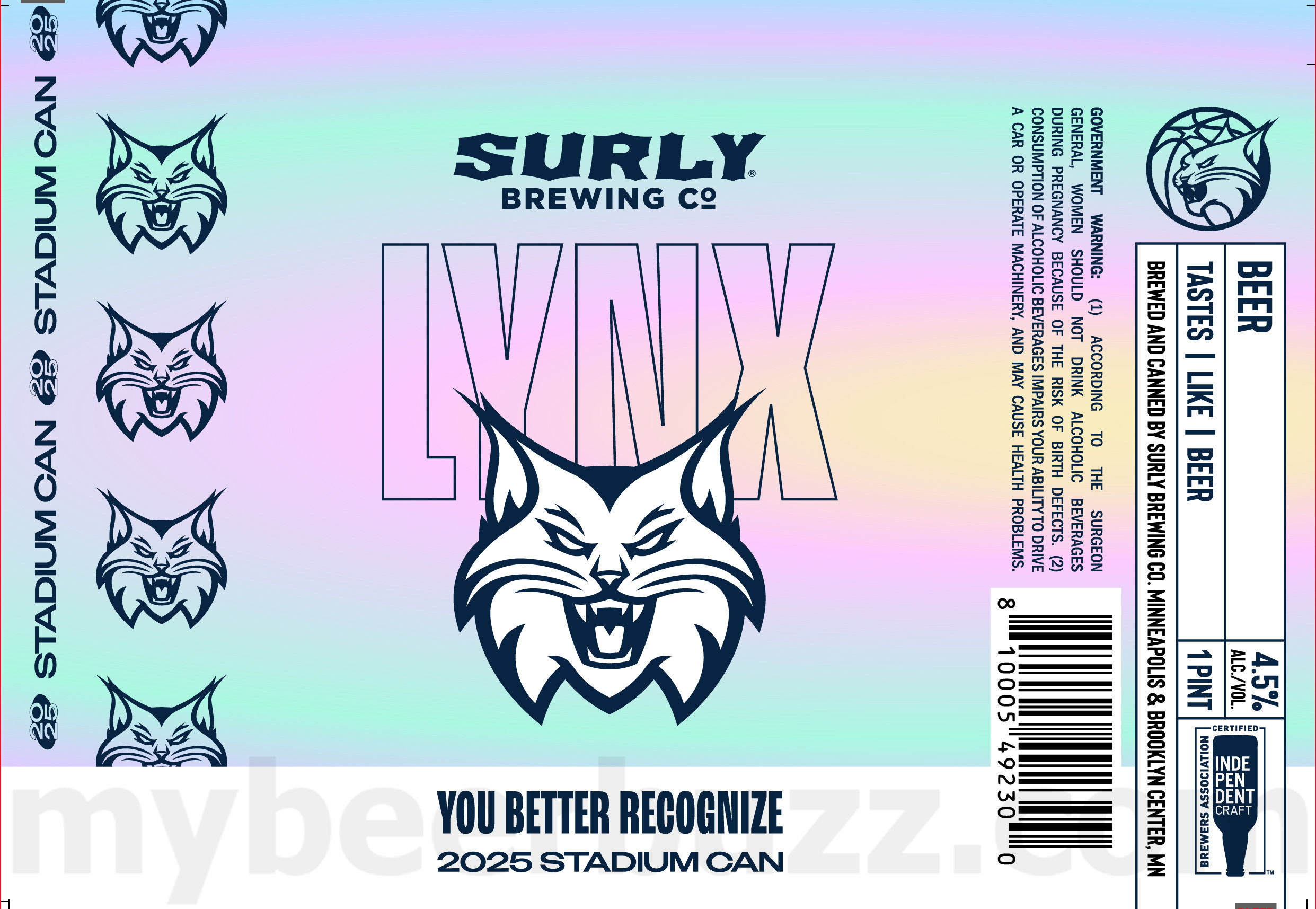 Surly Adding Nineteen Birra Forte & Lynx You Better Recognize 2025 Stadium Can 8 apostMBB 335