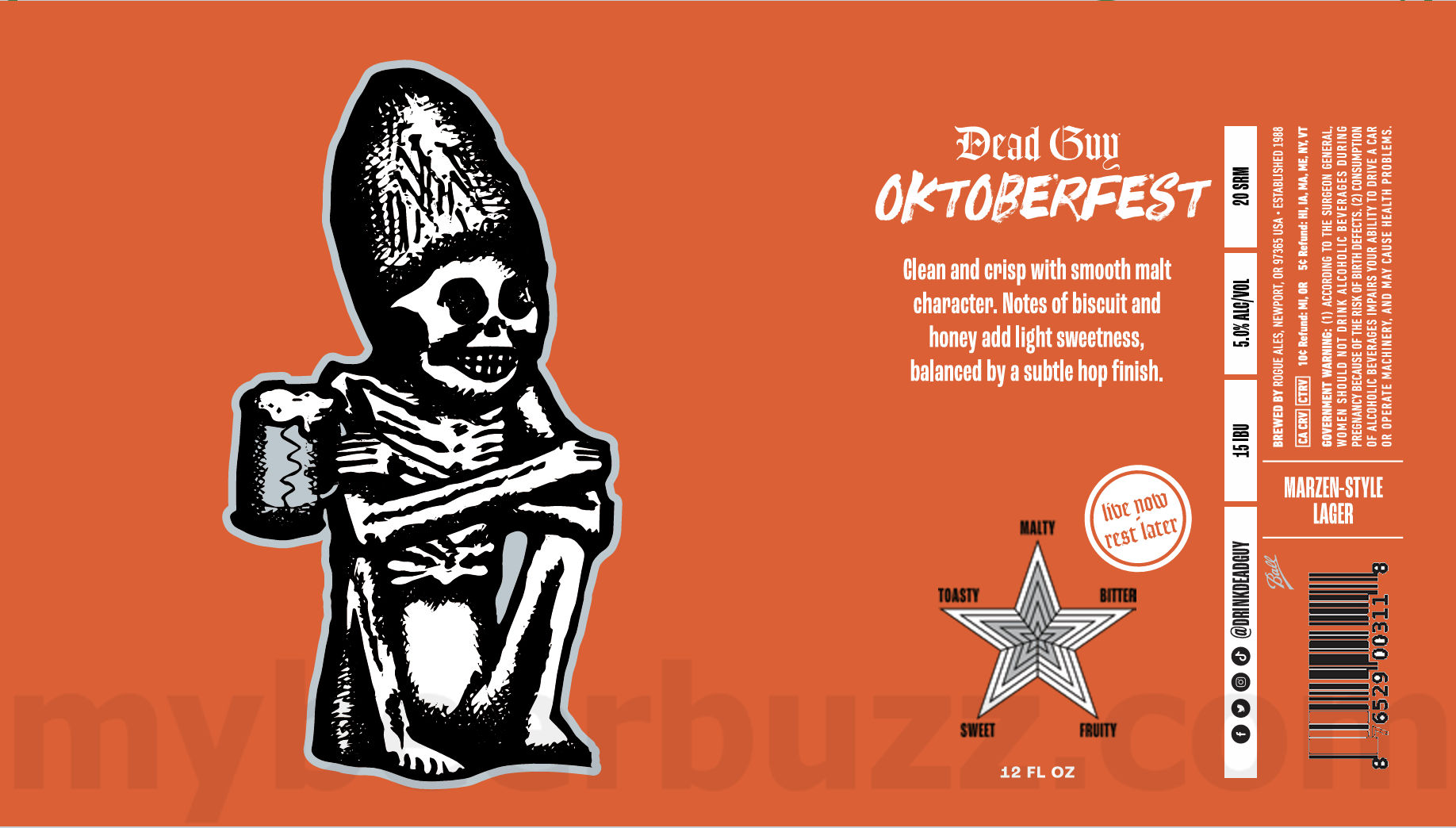 Rogue Adding Dead Guy Oktoberfest Rogue Adding Dead Guy Oktoberfest