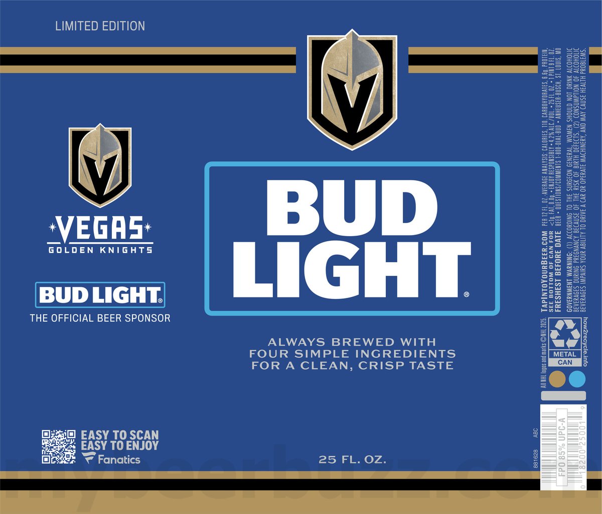 Bud Light Adding College Football Fanatics Packaging / Fanatics Team Cans 49 apostMBB 347