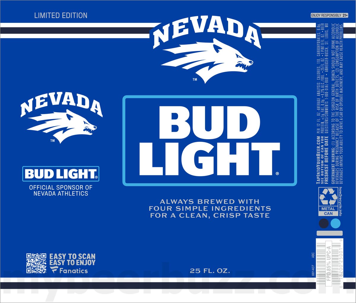 Bud Light Adding College Football Fanatics Packaging / Fanatics Team Cans 65 apostMBB 363