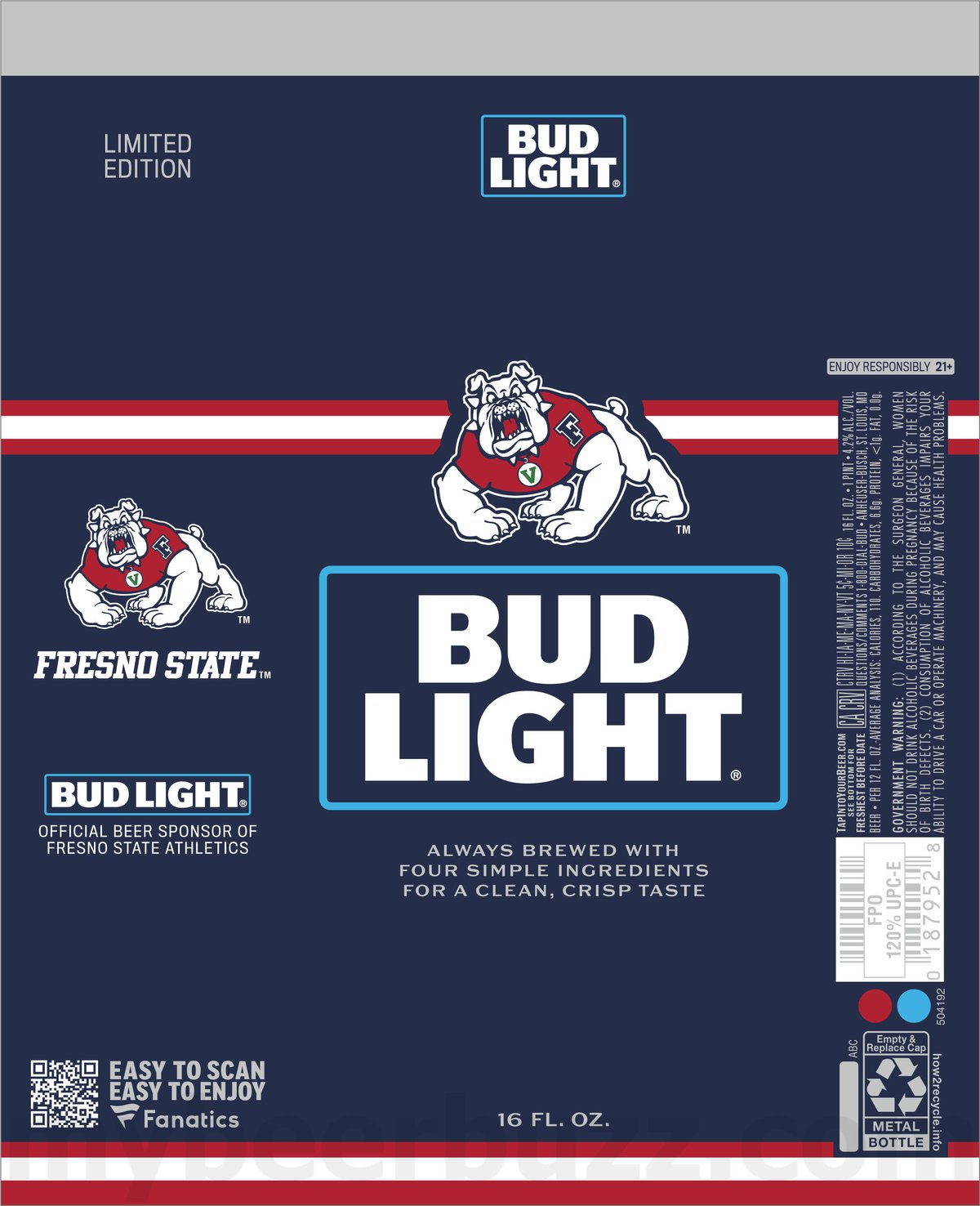 Bud Light Adding 2025 College Football Fanatics Packaging Bud Light Adding 2025 College Football Fanatics Packaging