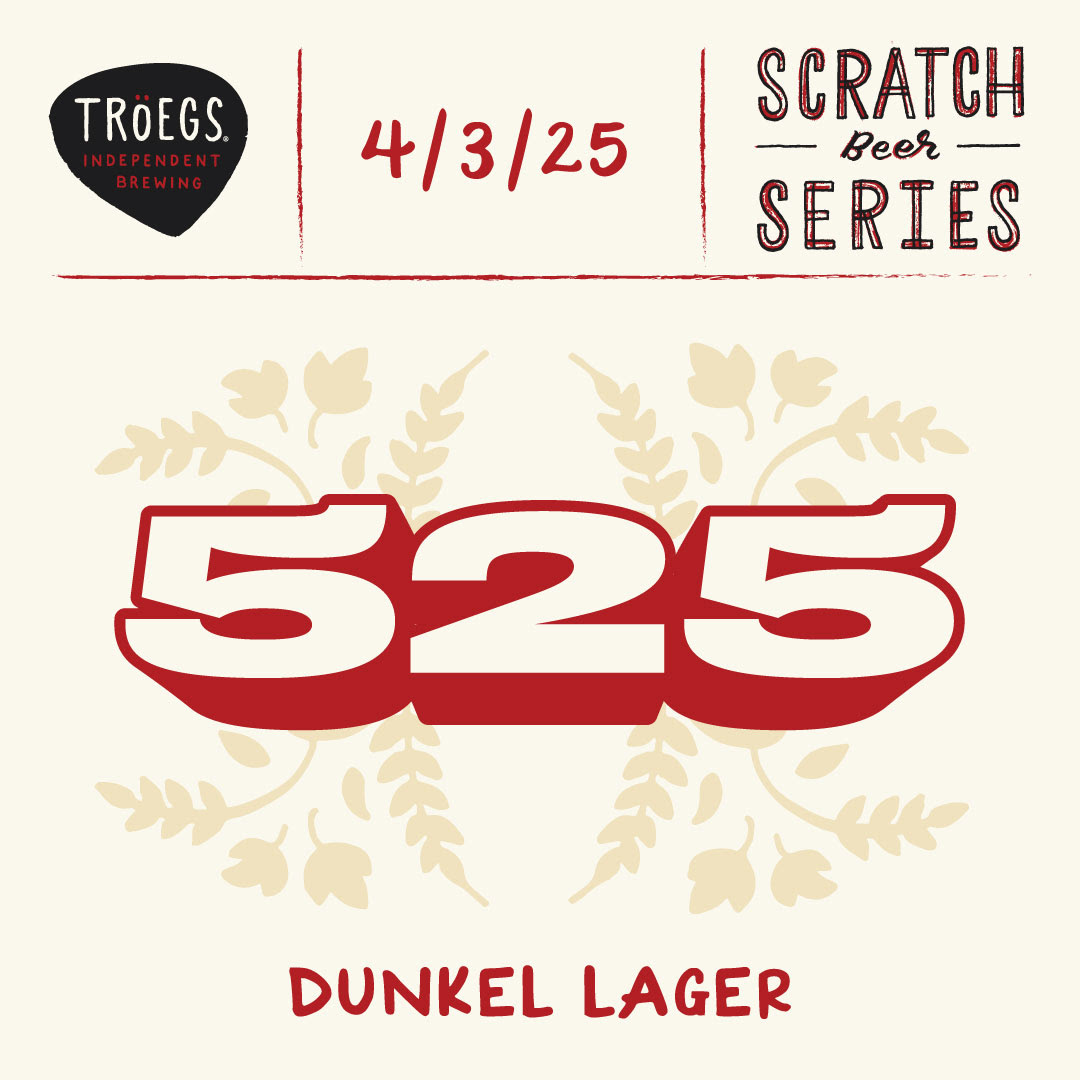 Tröegs Releasing Scratch # 525 Dunkel Lager Tröegs Releasing Scratch # 525 Dunkel Lager