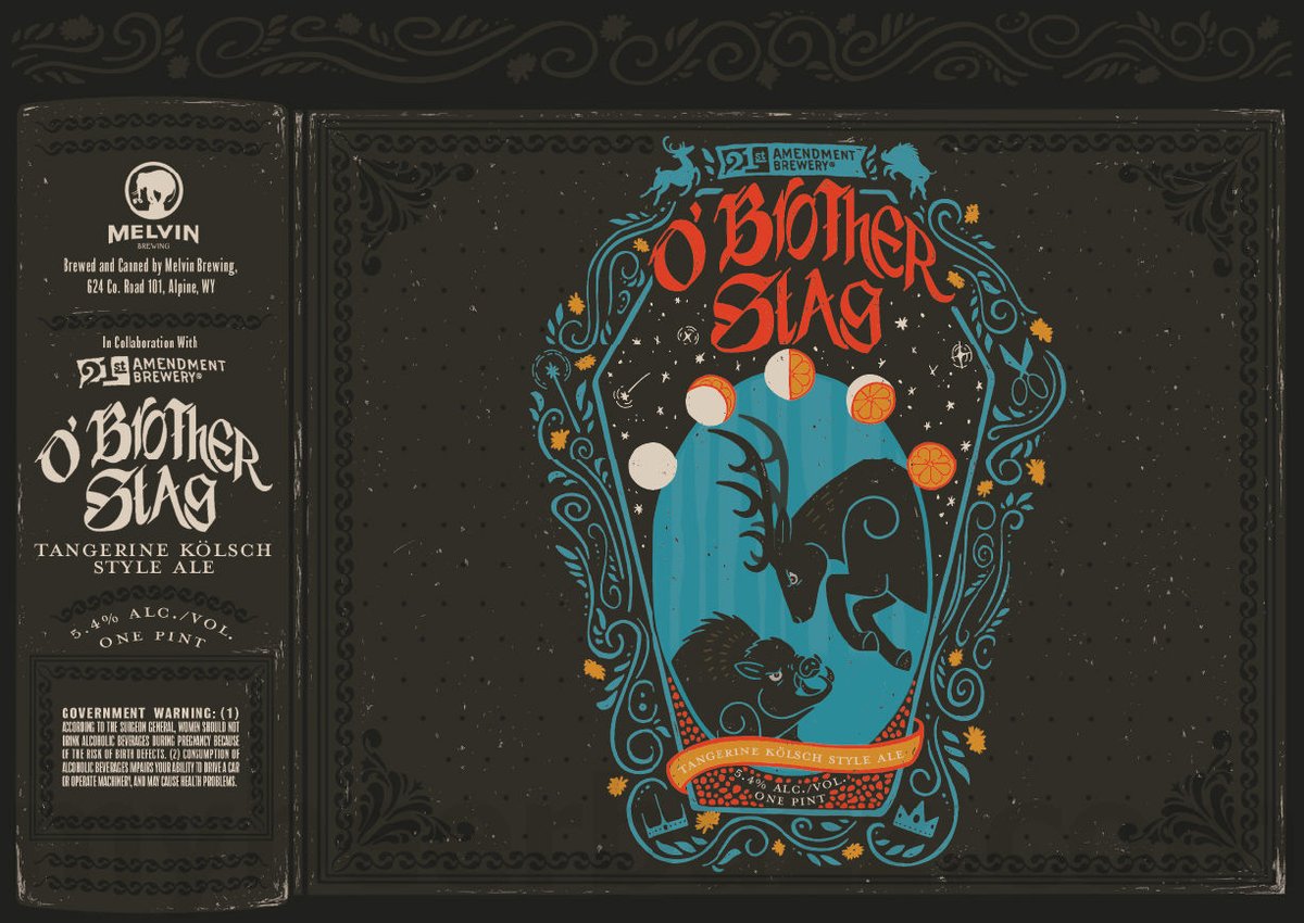 Melvin Teaming Up With New Belgium For Deep Dark Woods & 21st Amendment For O’Brother Stag Melvin Teaming Up With New Belgium For Deep Dark Woods & 21st Amendment For O’Brother Stag
