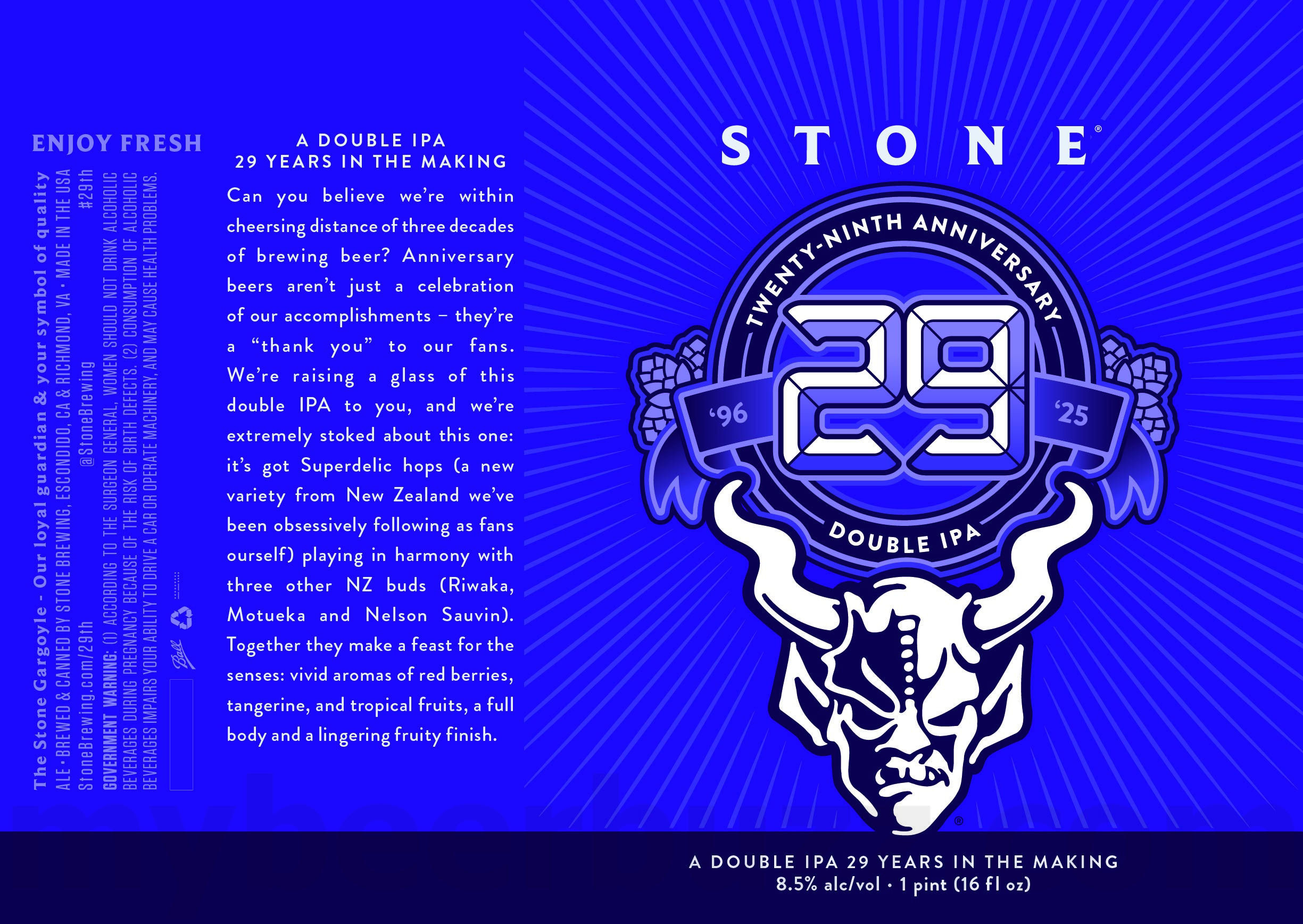 Stone Brewing Reveals Twenty-Ninth Anniversary Double IPA 8 apostMBB 46