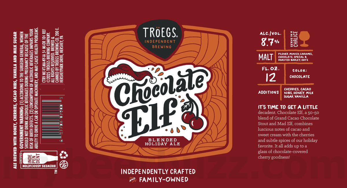 Tröegs Chocolate Elf Coming In 2025 Tröegs Chocolate Elf Coming In 2025