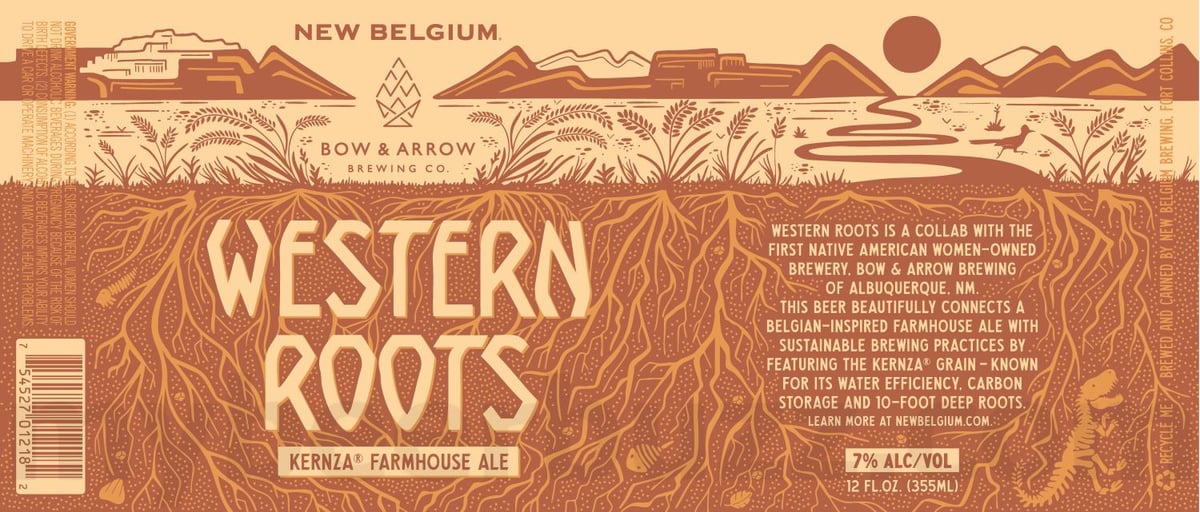 New Belgium Teaming Up With Bow & Arrow For Western Roots Kernza Farmhouse Ale New Belgium Teaming Up With Bow & Arrow For Western Roots Kernza Farmhouse Ale