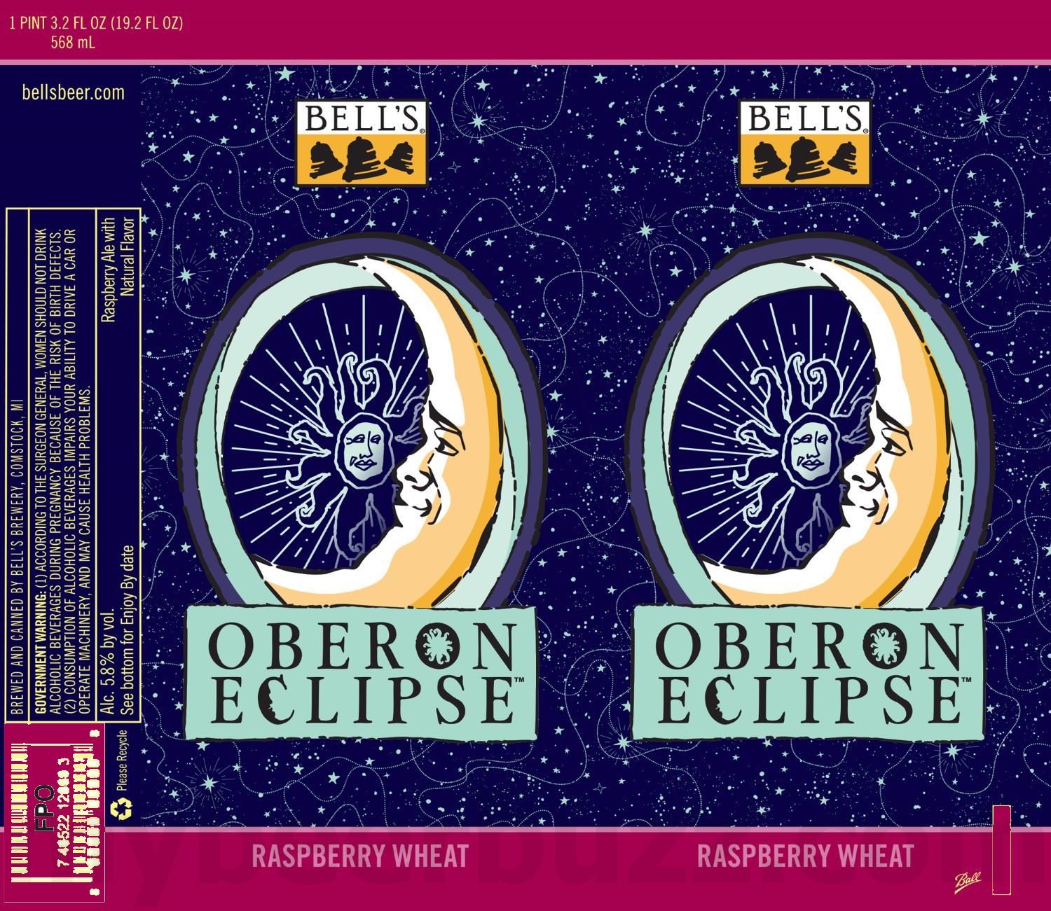 Bell’s Brewery Adding Oberon Eclipse Raspberry Bell’s Brewery Adding Oberon Eclipse Raspberry