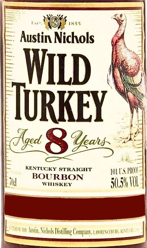 Wild Turkey 8-Year Kentucky Straight Bourbon Whiskey Wild Turkey 8-Year Kentucky Straight Bourbon Whiskey