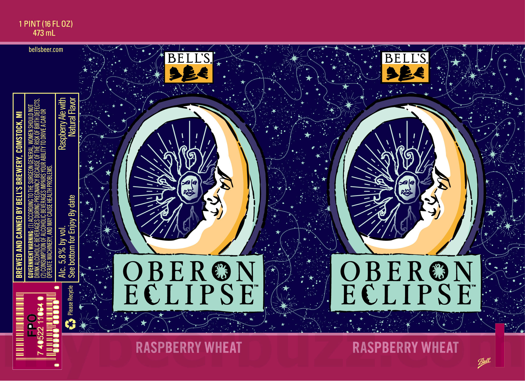 Bell’s Brewery Adding Oberon Eclipse Raspberry Bell’s Brewery Adding Oberon Eclipse Raspberry