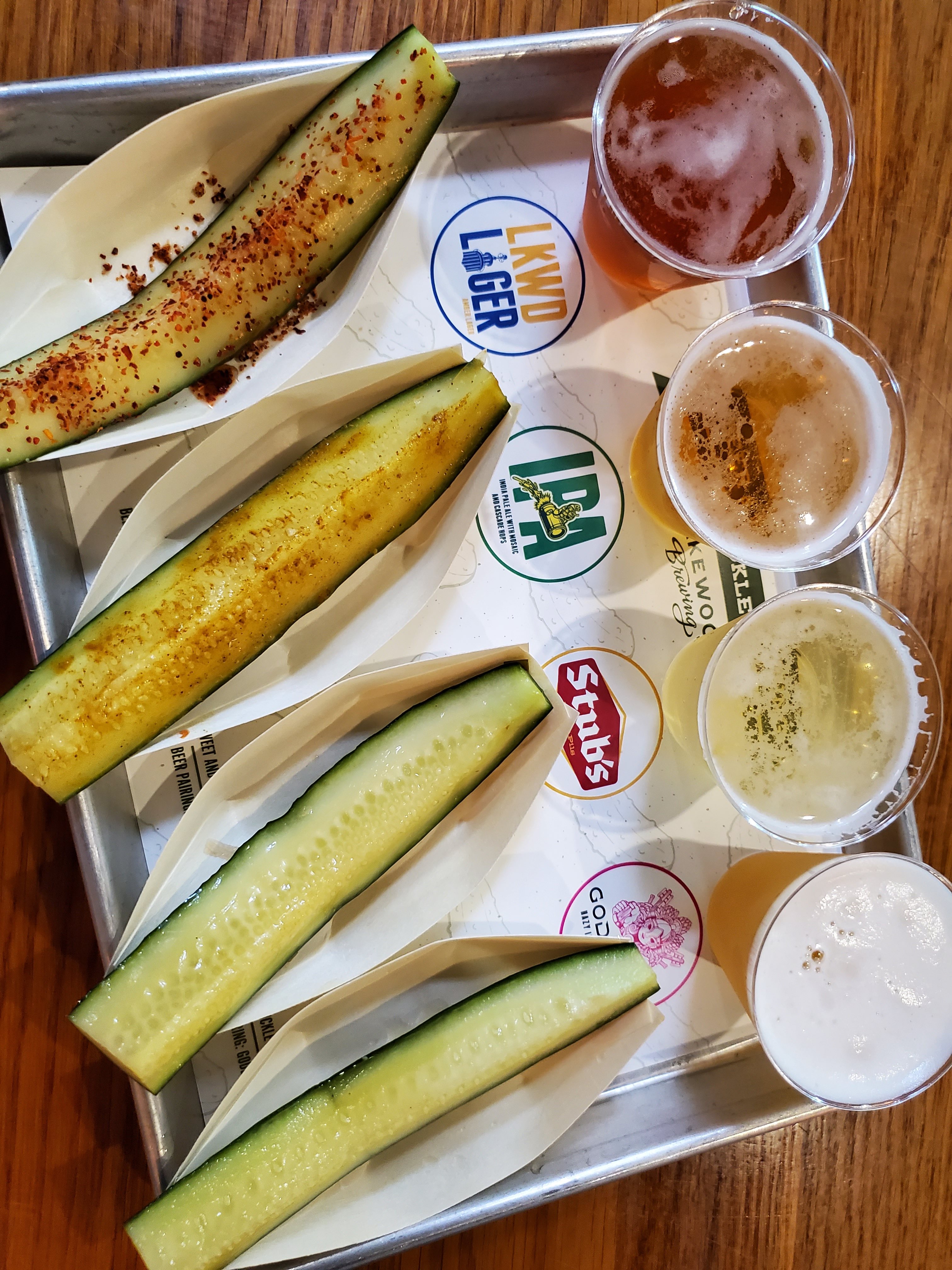 Lakewood Brewing Co. Has a Pickle…Ball with Beer and Pickle Pairing Lakewood Brewing Co. Has a Pickle…Ball with Beer and Pickle Pairing
