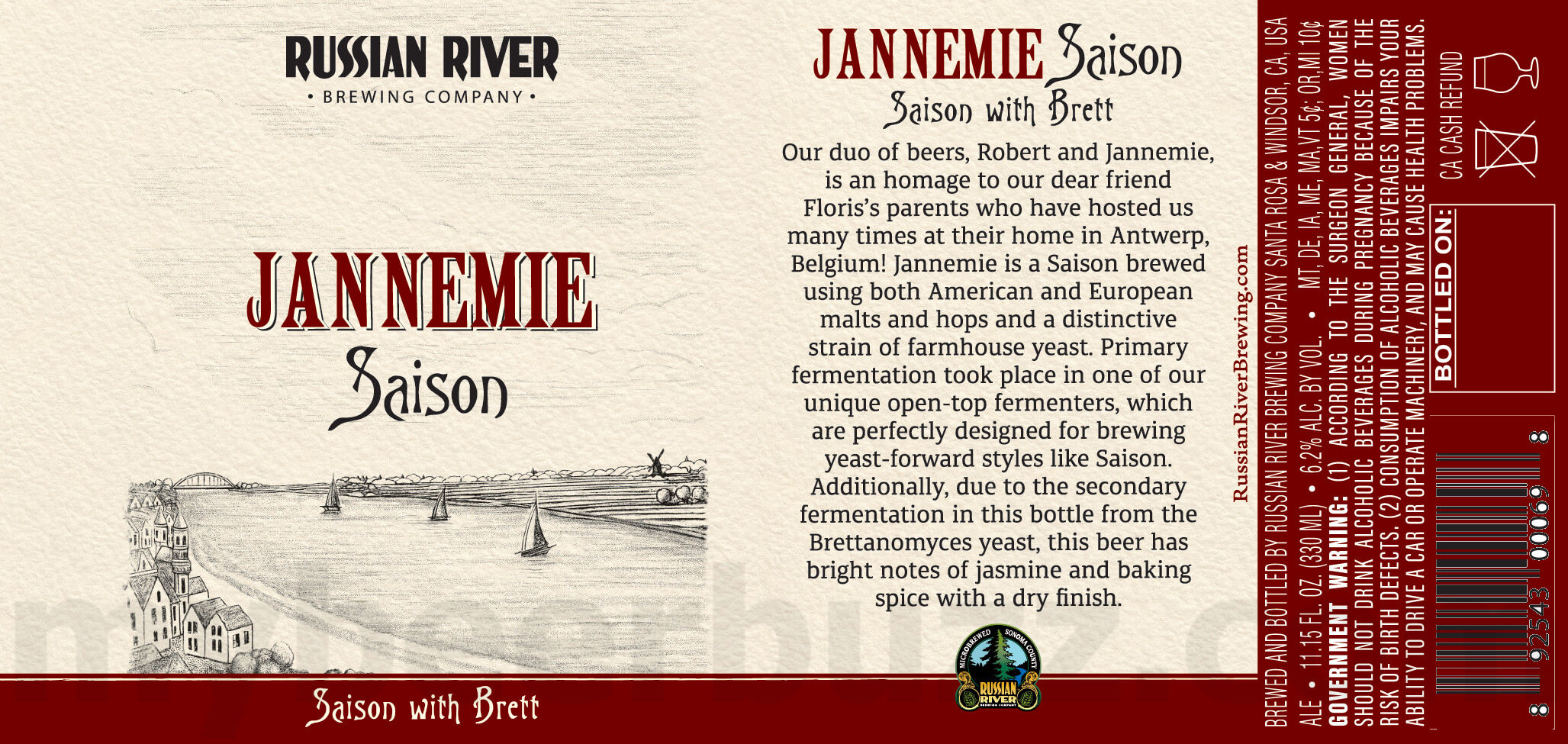 Russian River Adding Robert Saison & Jannemie Saison Russian River Adding Robert Saison & Jannemie Saison