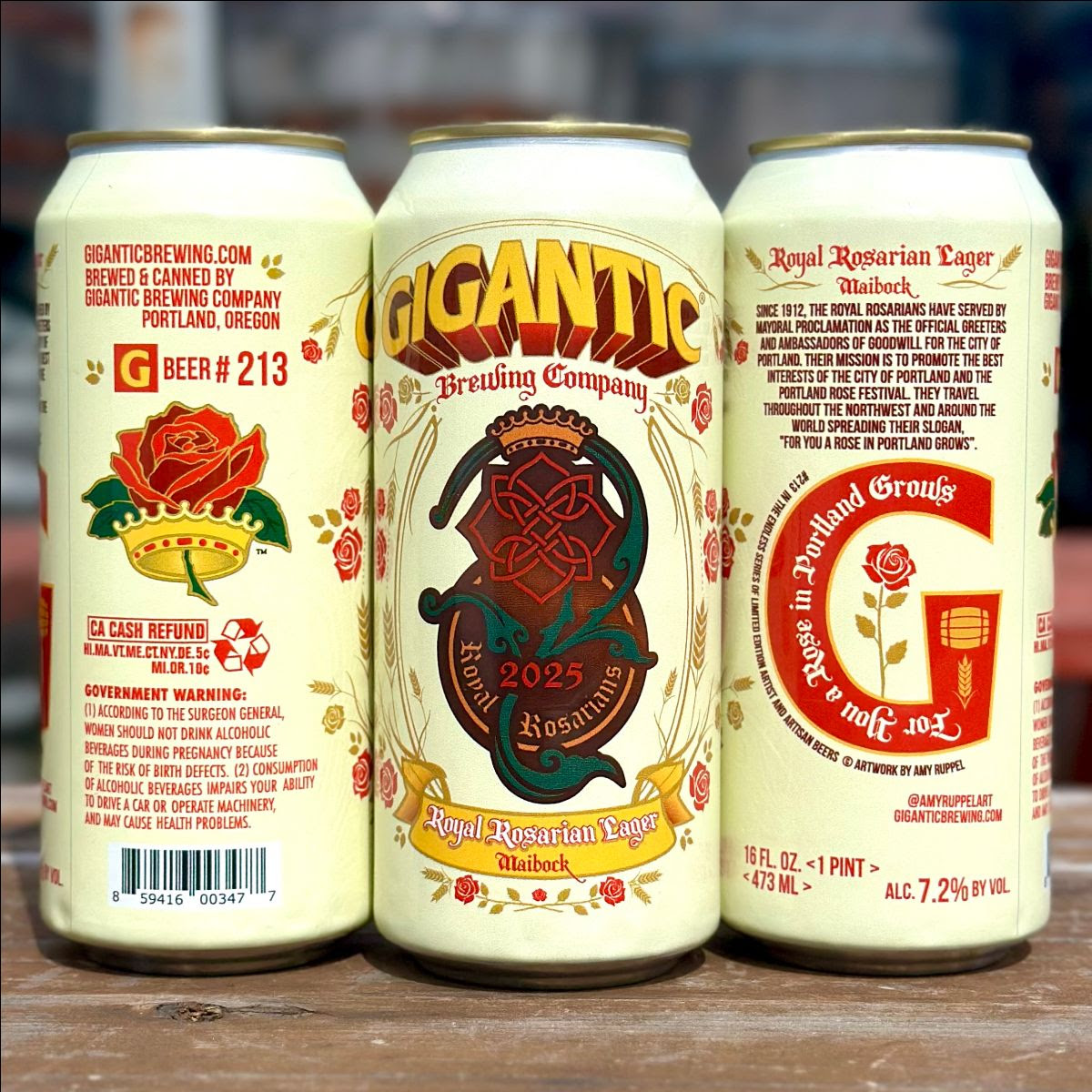 Gigantic Rose Festival Season Kicks Off with Gigantic Royal Rosarian Lager Gigantic Rose Festival Season Kicks Off with Gigantic Royal Rosarian Lager