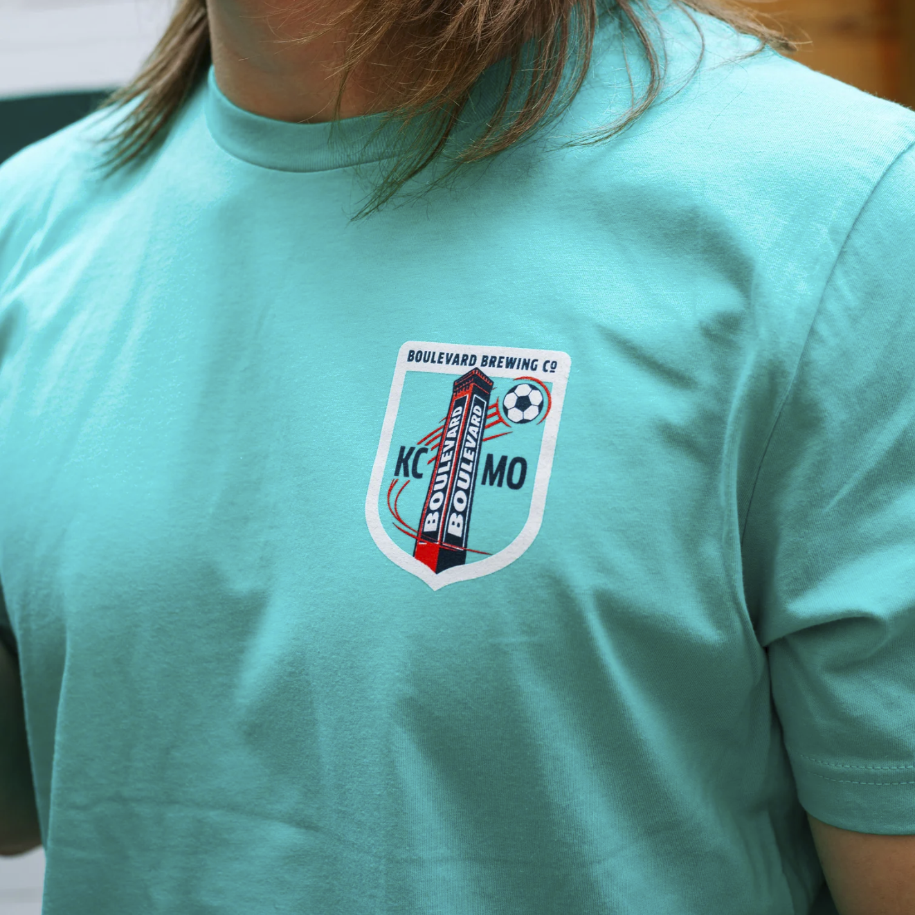 Boulevard Bou Lou Returns & Mo’ BBQ Coming Soon 19 Teal jersey tee