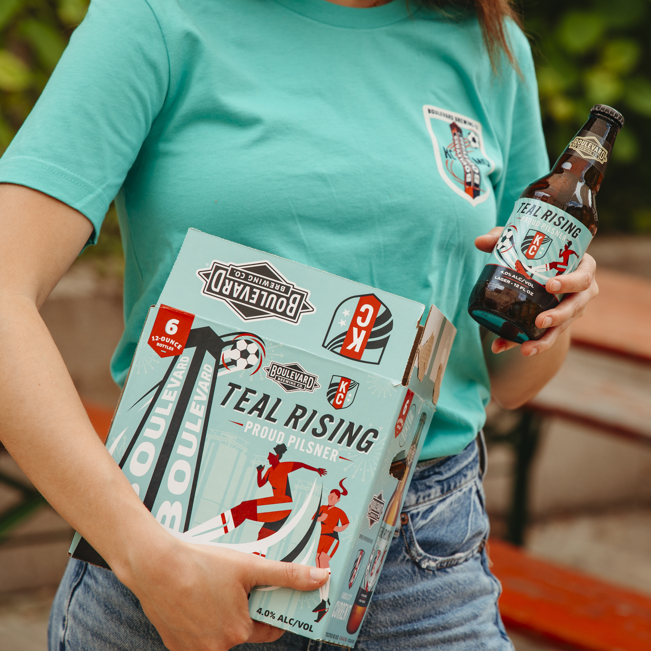 Boulevard Bou Lou Returns & Mo’ BBQ Coming Soon 16 Teal Rising Pilsner
