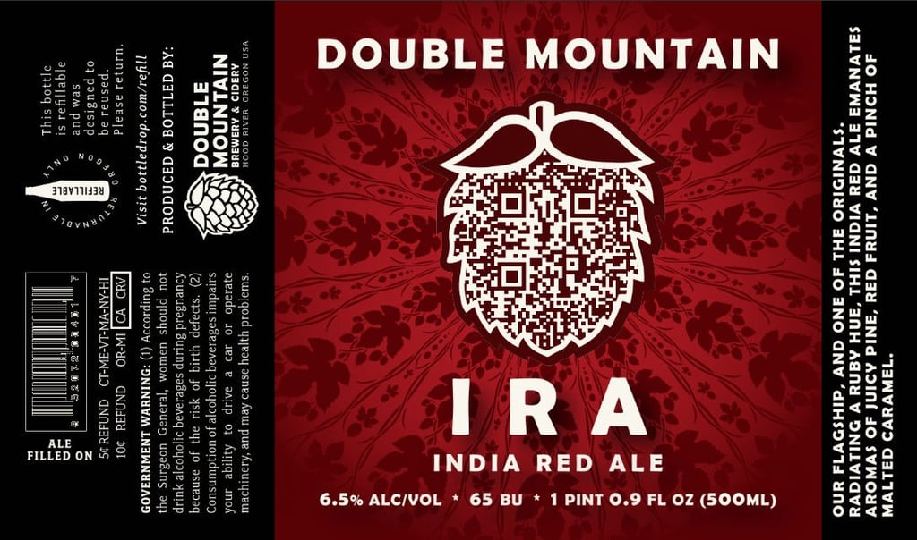 2025 Double Mountain IRA 500ml Bottles
