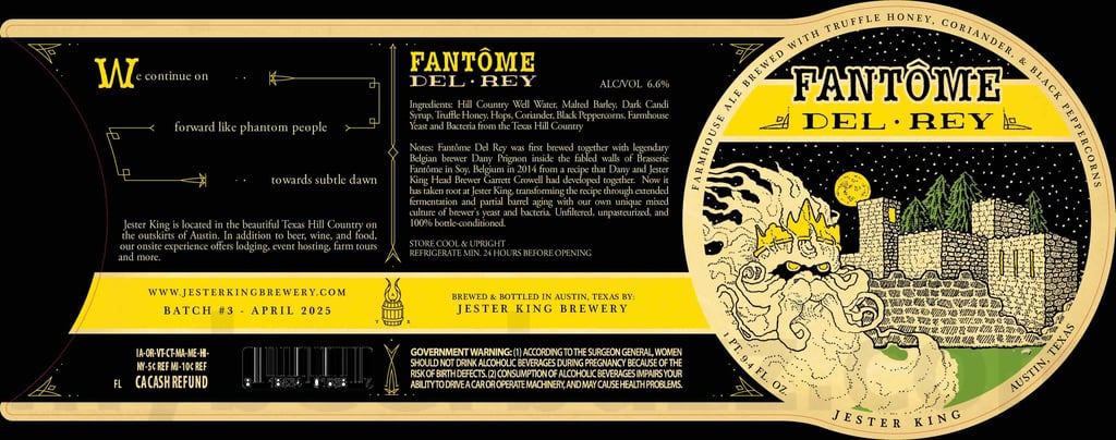 Fantôme Del Ray Batch # 3 from April 2025 750ml bottles