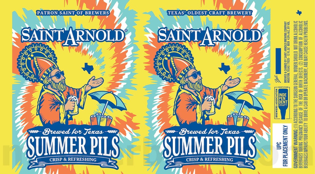 2025 Saint Arnold Summer Pils 12oz Cans
