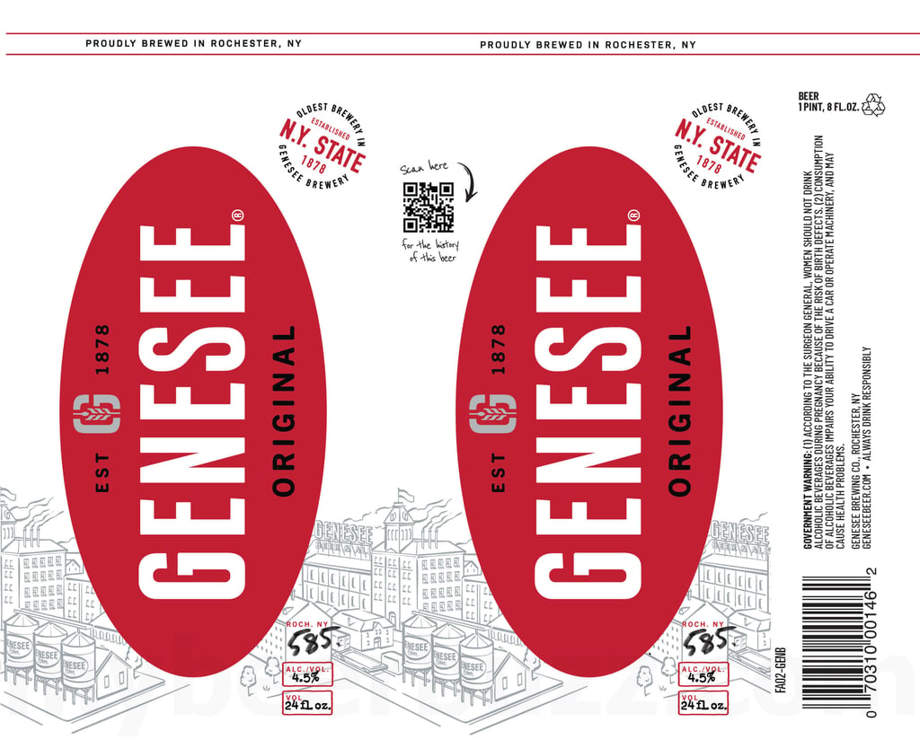 2026 Genesee Original 24-oz Cans