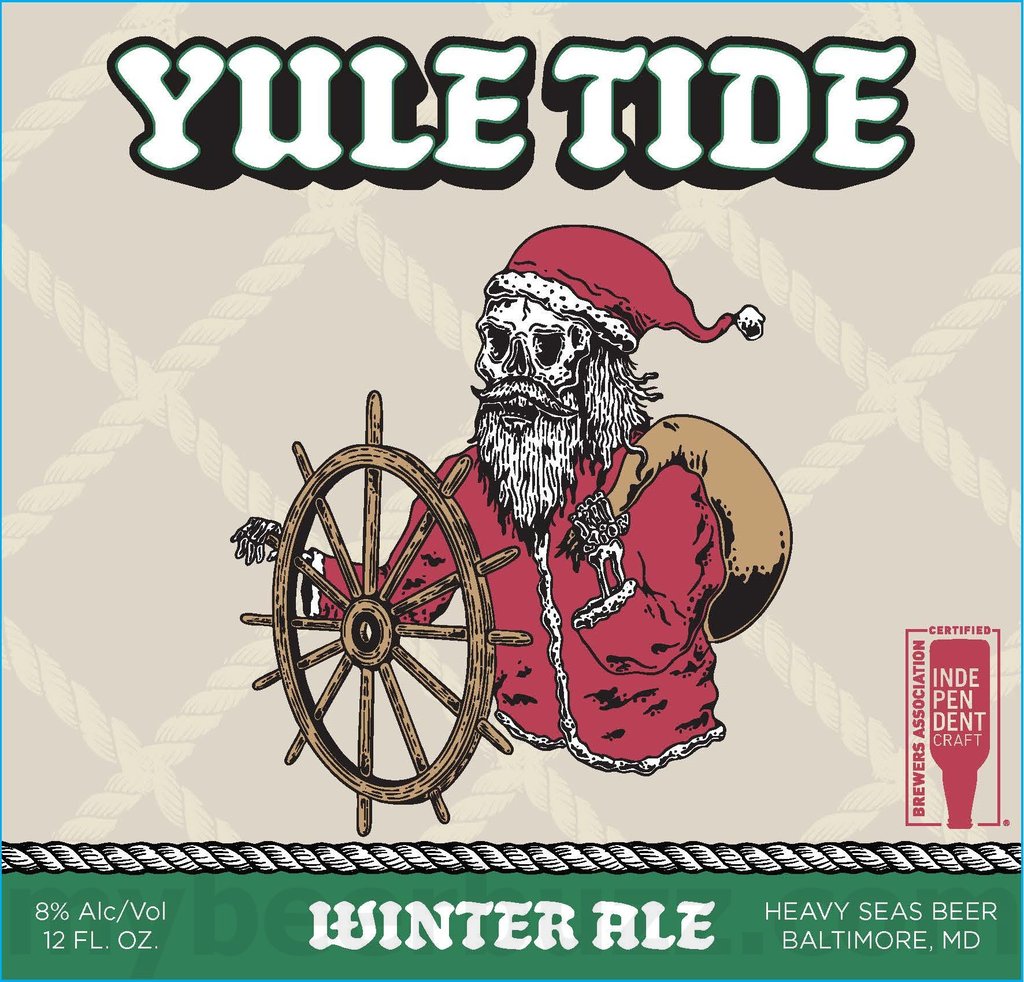 2025 Heavy Seas Yule Tide 12oz Cans