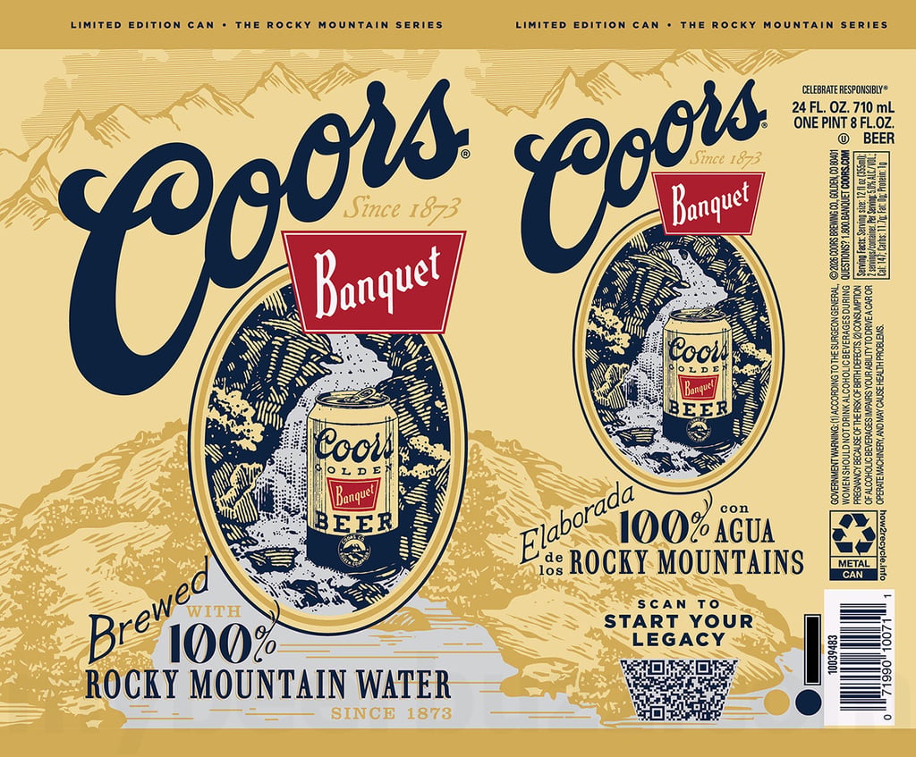 2025 Coors Banquet Commemorative 24-oz Cans