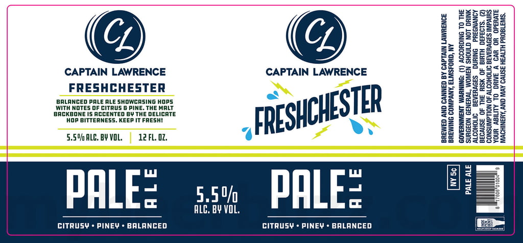 2025 Captain Lawrence Freshchester 12oz Cans