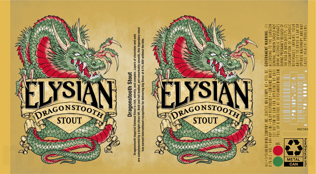Elysian Adding Saison Elysee & Dragonstooth Stout Bottles 11 Elysian Dragonstooth Stout
