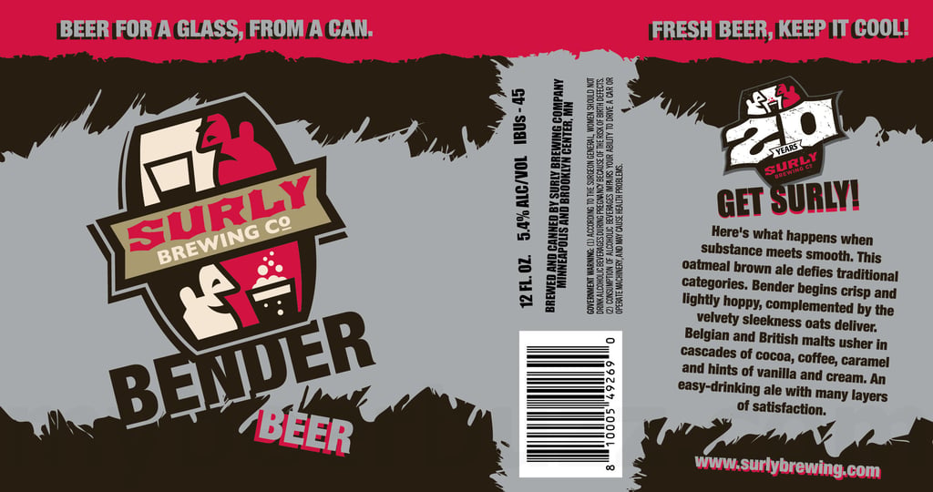 2026 Surly Bender 12-oz Cans