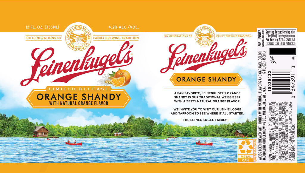 2025 Leinenkugel's Orange Shandy 12-oz Cans