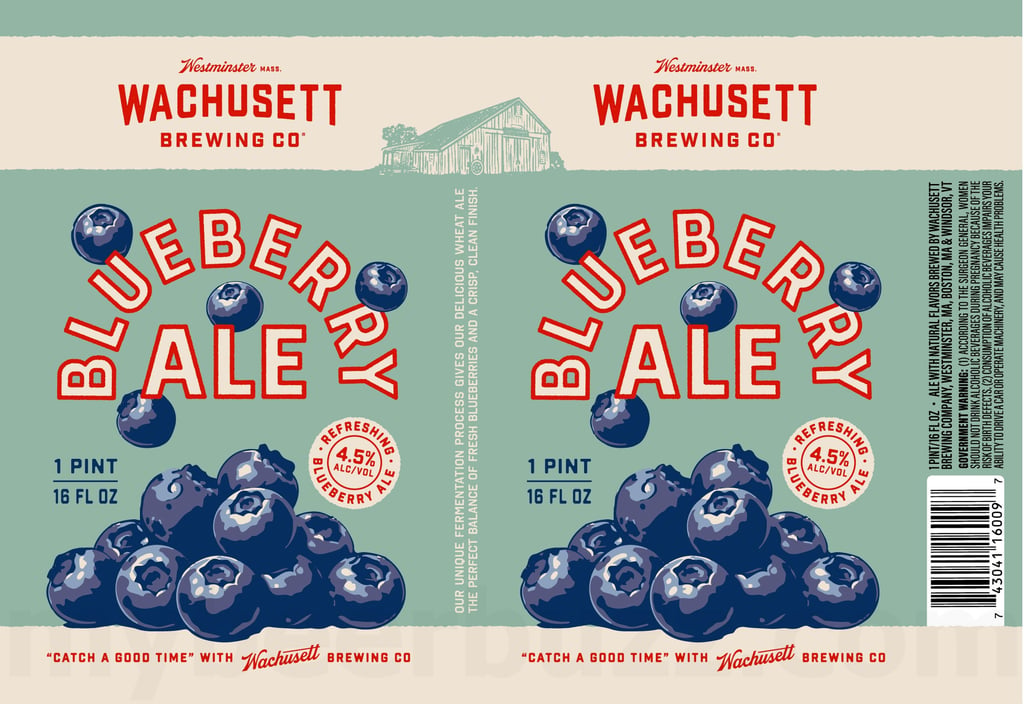 2026 Wachusett Blueberry Ale 16-oz Cans