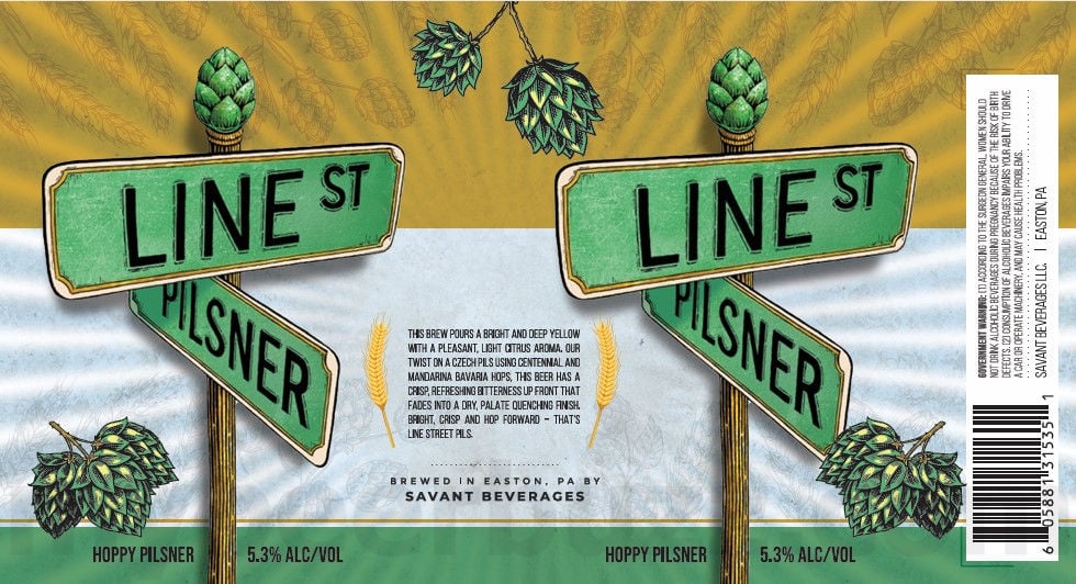Weyerbacher 2025 Line St. Pilsner 12oz Cans