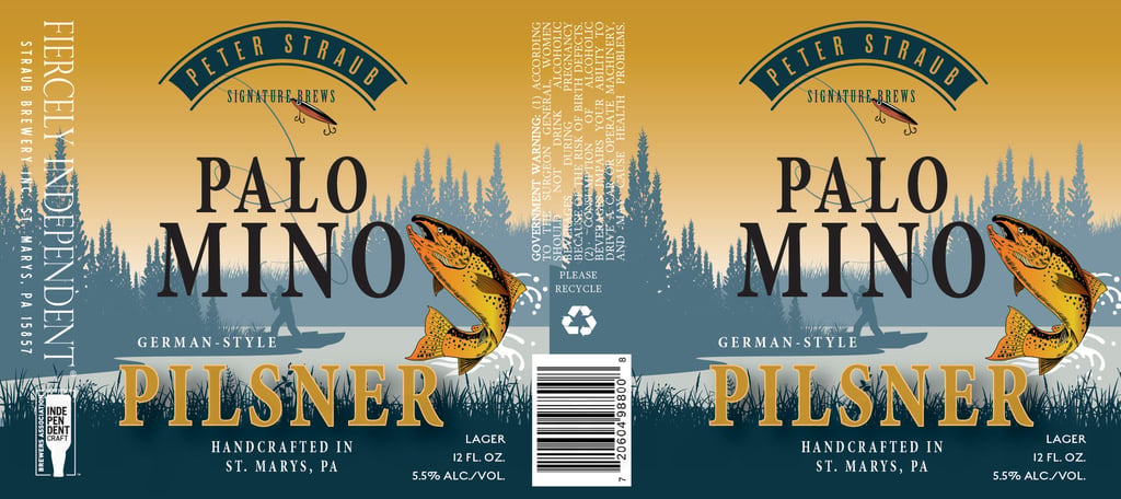 2026 Peter Straub Palo Mino Pilsner 12-oz Cans