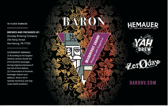 2025 Zer0day Baron V 16oz Cans.
