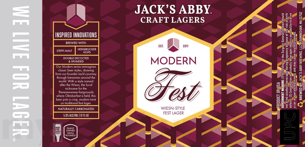 2025 Jack's Abby Modern Fest 16oz Cans