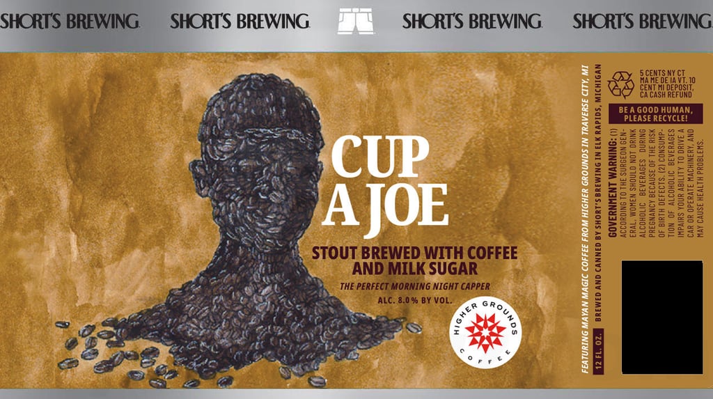 2025 Short's Brewing Cup A Joe 12-oz Cans