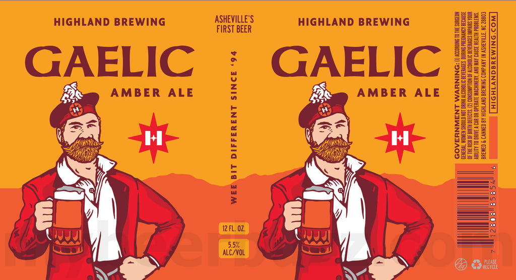 2025 Highland Gaelic 12oz Cans