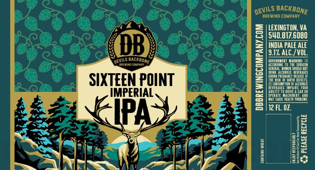2025 Devils Backbone Sixteen Point 12-oz Cans