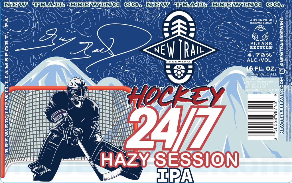 2025 New Trail Hockey 24/7 16-oz Cans
