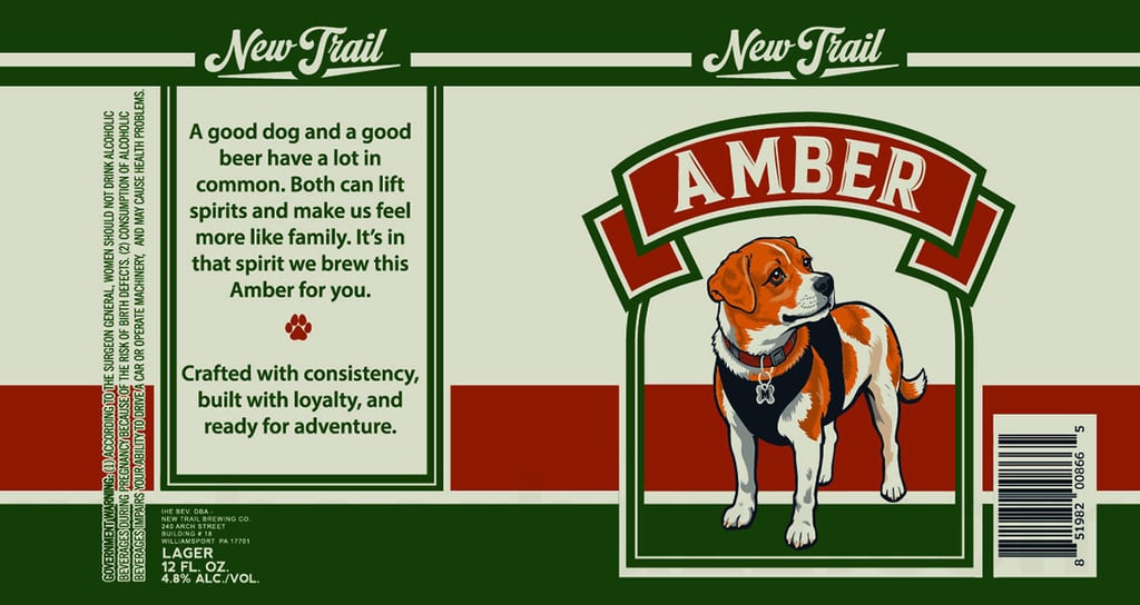 2026 New Trail Amber 12-oz Cans