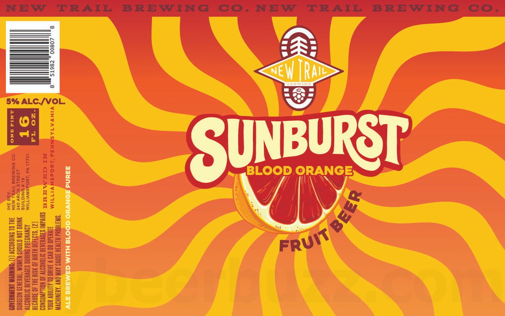 2026 New Trail Sunburst 16-oz Cans