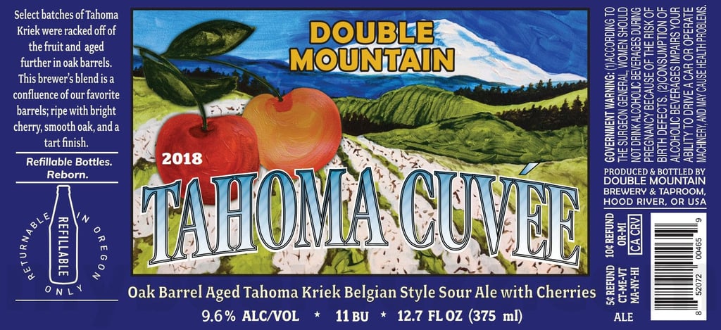 2025 Double Mountain Tahoma Cuvee 12.7oz Bottles.