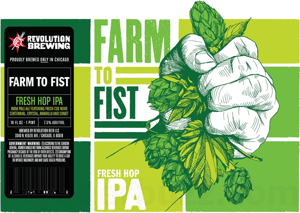 2025 Revolution Farm To Fist 16oz Cans