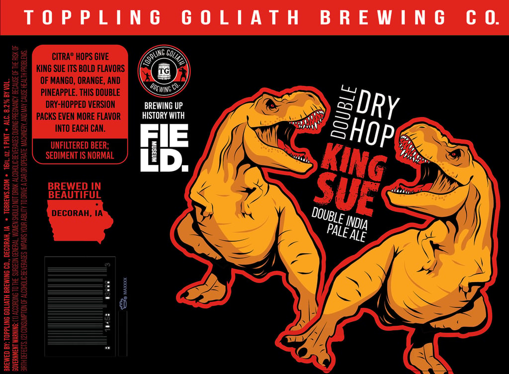 2026 Toppling Goliath Double Dry Hop King Sue 16-oz Cans