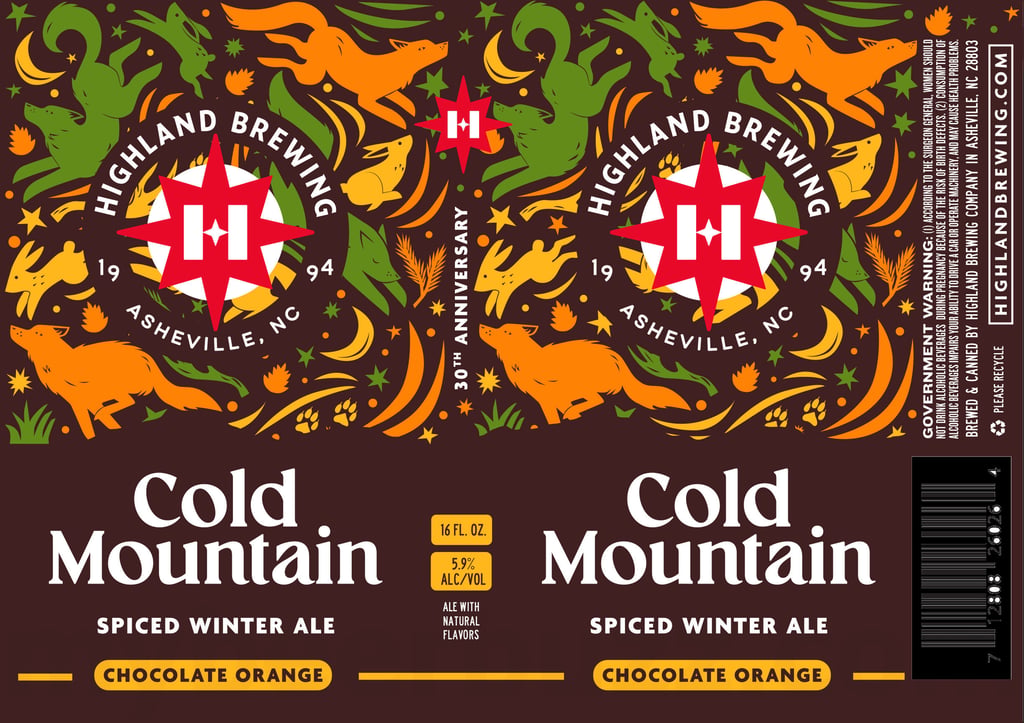 2026 Highland Brewing Cold Mountain 16-oz Cans