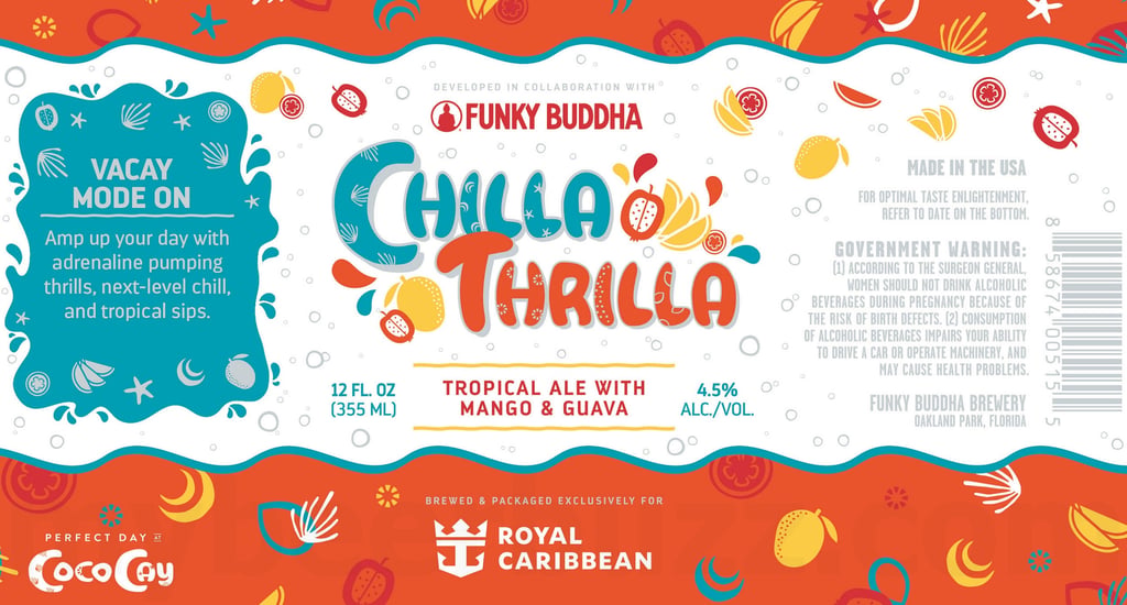 2025 Funky Buddha Chilla Thrilla 12oz Cans