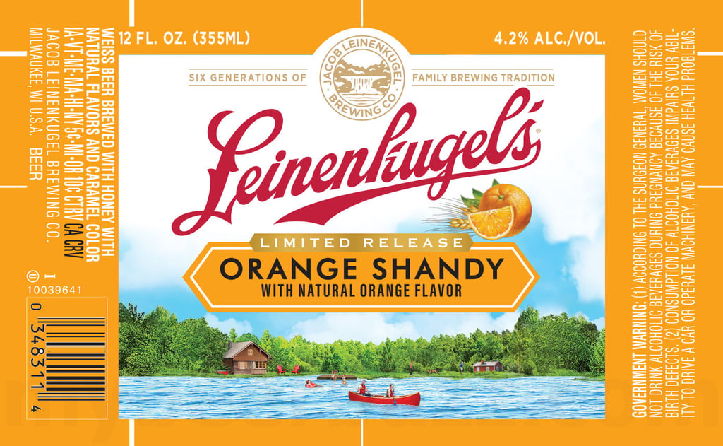2025 Leinenkugel's Orange Shandy 12-oz Bottles