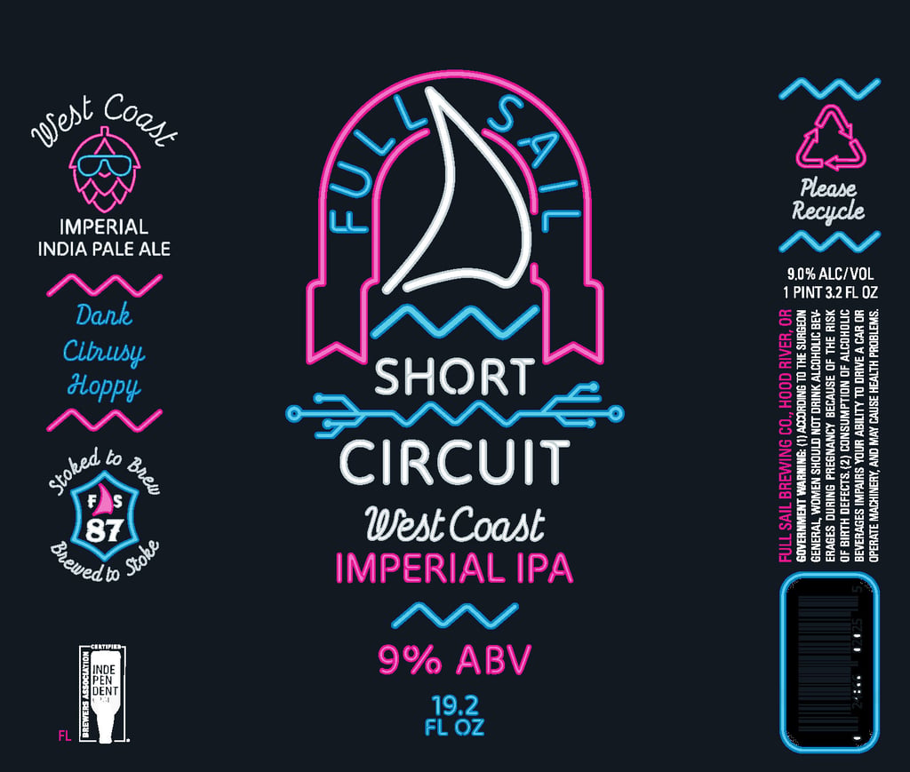 2025 Full Sail Short Circuit 19.2-oz Cans