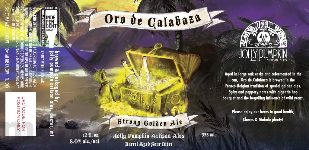 2025 Jully Pumpkin Oro de Calabaza 12oz Cans