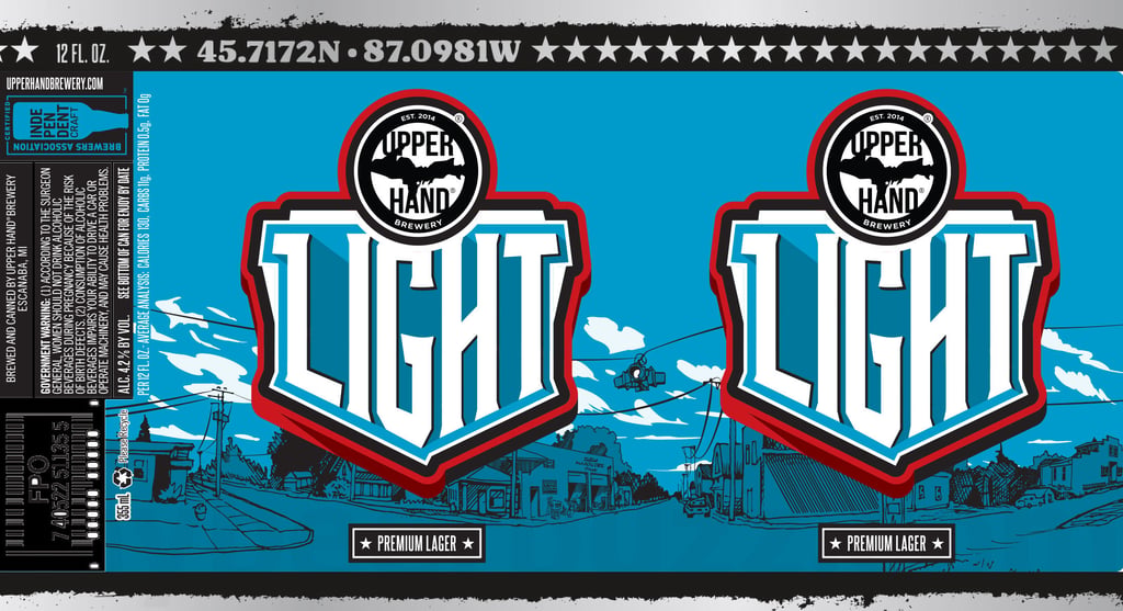 2026 Upper Hand Light 12-oz Cans