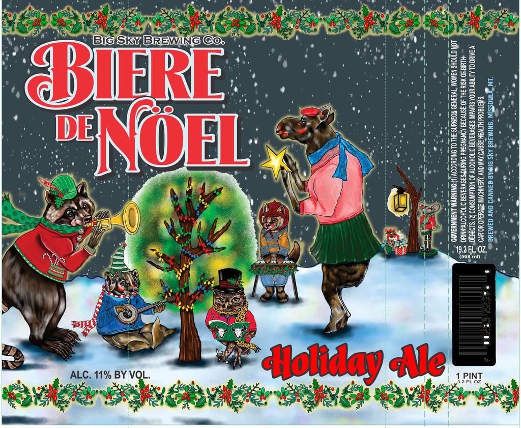 2025 Big Sky Brewing Biere De Nöel 16-oz Cans