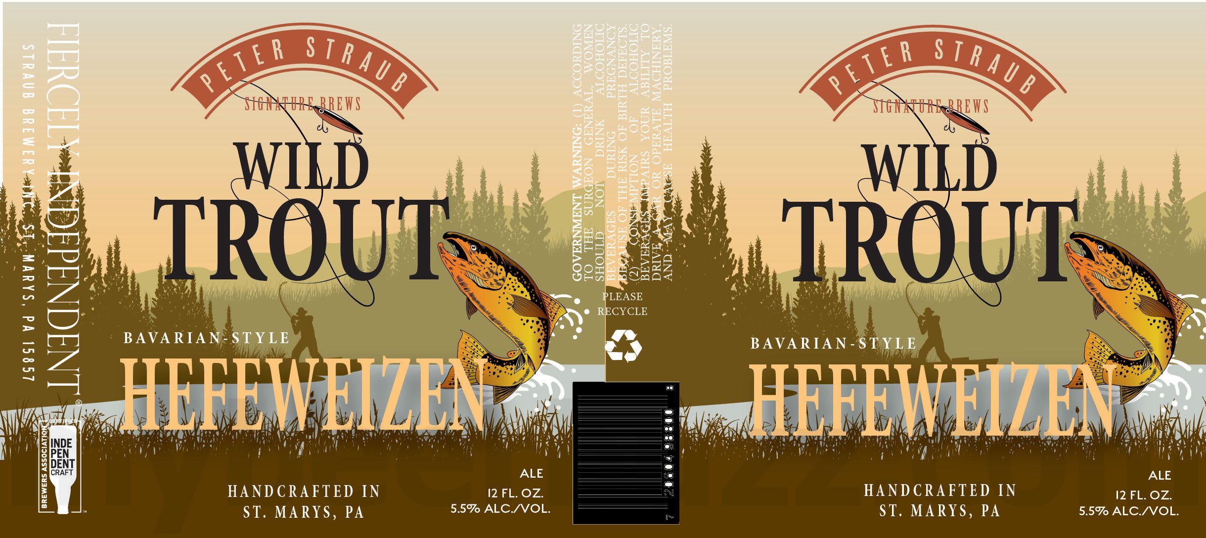 2025 Peter Straub Wild Trout Hefeweizen
